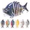 Yediao Jointed Lures 2.5a??/0.34oz Hard Swimbaits Multi Jointed Topwater Trout Bass Fishing Crank Lure for Freshwater and Saltwater