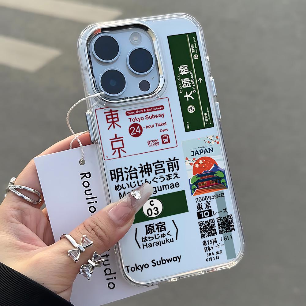 Модный ретро японская этикетка новый чехол для телефона для Google Pixel 10 9 8 7 8A 9A XL Pro 4G 5G прозрачный мягкий силиконовый ТПУ задняя крышка