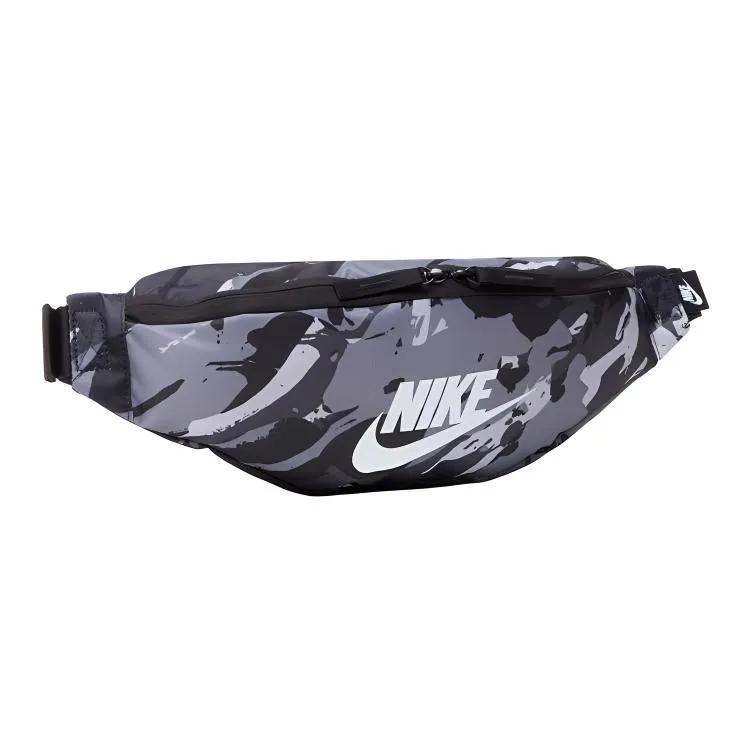 Nike Heritage Athleisure Polyester Sling Bag , Crossbody Bag , Fanny Pack Regular Unisex Gray Camouflage (Unisex) Fanny Packs CU9276 010
