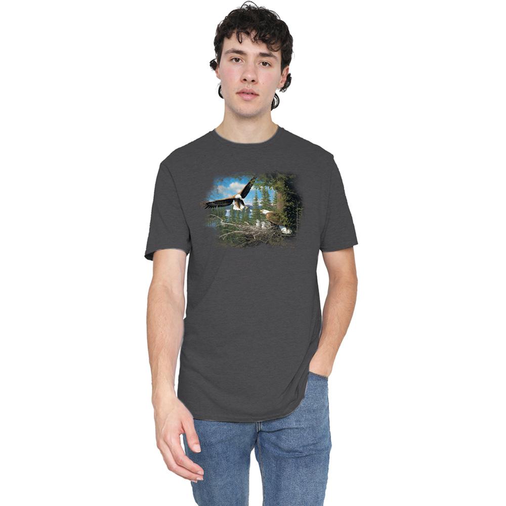 Wild Wings Unisex Adult Bald Eagles T-Shirt