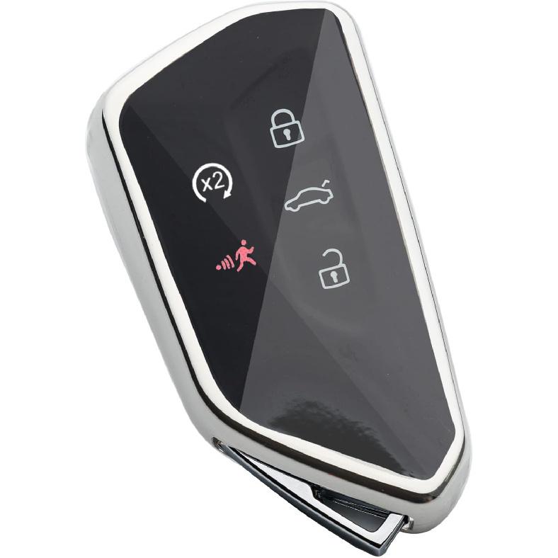 Чехол для брелока подходит для VW Atlas ID.4 ID.3 MK8 Golf GTI Seat Leon MK4 Skoda Octavia 2024 2025