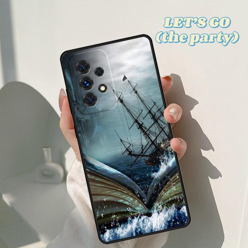 Чехол для телефона 'Магия книги' Для Samsung Galaxy A42 A31 A40 A51 A71 A32 A80 A91 A52 A72 A73 A20e A21S A50 A70 A11 A12 Чехол