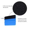 2Pcs/4Pcs Car Stickers Film Install Squeegee Vinyl Carbon Fiber Scraper with Felt Squeegee Tool Film Wrapping Car Wrap Tools