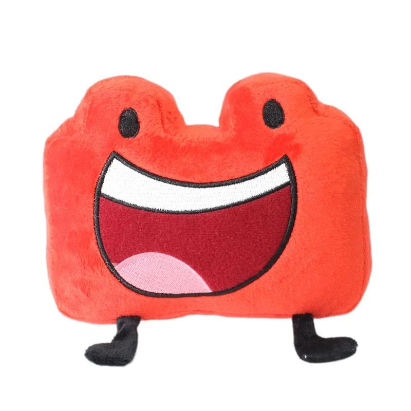 Battle for Dream Island Plush Toys BFDI Firey Flower Waterdrop Bubble Cake Lollipop Plushie Pillow Stuffed Plants Doll Kids Gift