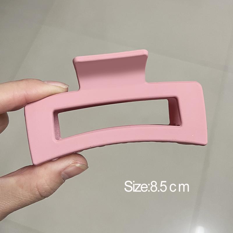 Большой краб для волос с бантом, новый модный однотонный черный зажим для волос в виде акульего плавника, инструменты для укладки волос, аксессуары для женщин, девушек