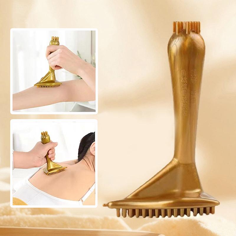 Треугольная массажная меридианная щетка для скребков, многофункциональная скребковая доска для массажа шеи, спины, ног, расслабляющий массаж, инструменты Гуаша
