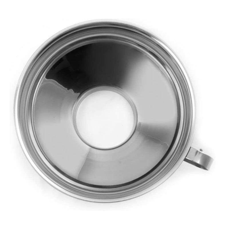 Широкогорлая жидкая воронка для банок из нержавеющей стали, воронки для консервирования, фильтр для колбы для масла, вина, воды, специй, кухонные инструменты, гаджеты