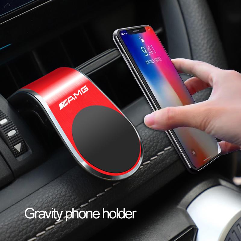 Magnetisk Mobilholder for Bil GPS-navigatør Støtte Tilbehør For Mercedes Benz AMG GLE GLS CLA CLE GLC CLS GLA W223 W213 W206 W464