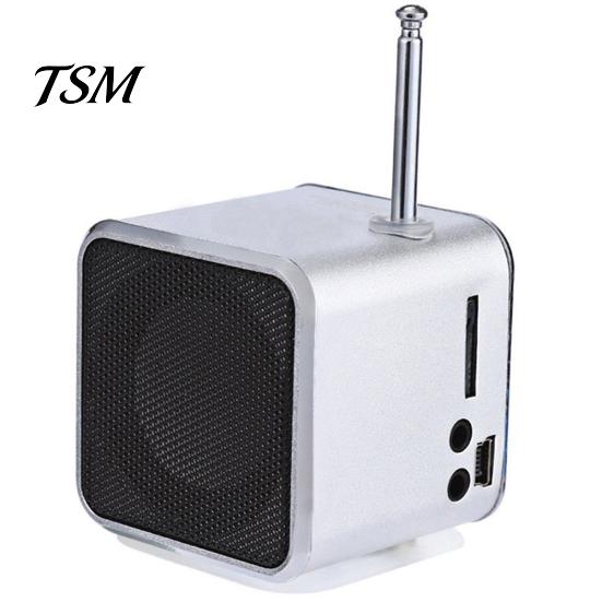 TD-V26 Мини Портативный Звуковой Динамик TF Карта FM Радио AUX Стерео Музыкальный Плеер