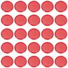 33/55Pcs 35mm Plastic Round Book Binding Discs Discbound Expansion Discs Plating Round Binder Rings for DIY Notebook Planner