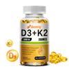 Капсулы с витамином D3+K2 Баланс Иммунитета, Мышц, Костей и Сердечно-сосудистой системы 120 шт.