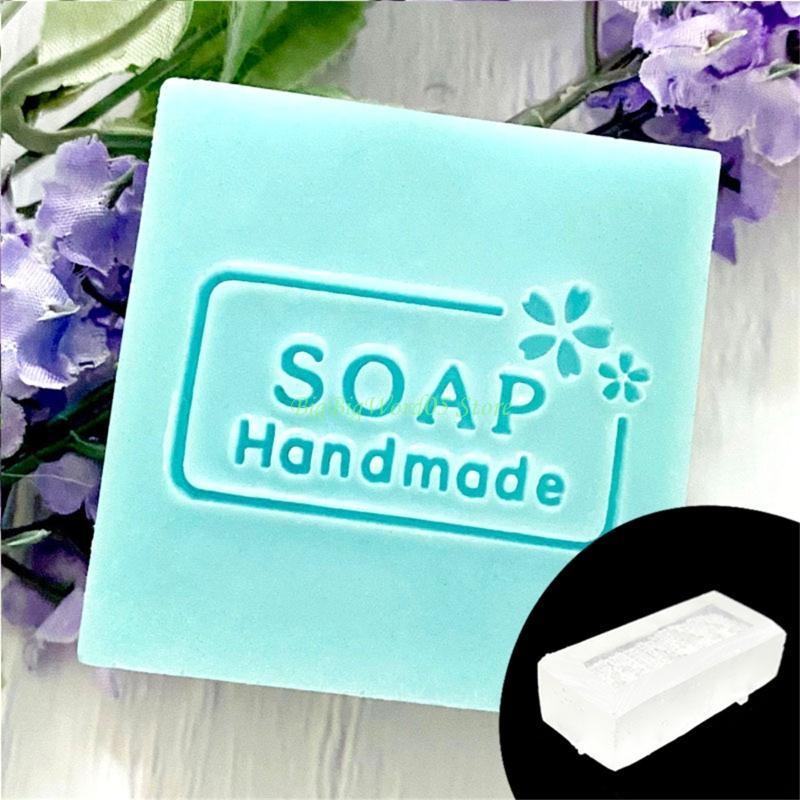 24TE Штамп для мыла ручной работы Слова Акриловый штамп для изготовления натурального мыла Подарок на вечеринку Творческий подарок для детей Подростка Мальчика Девочки
