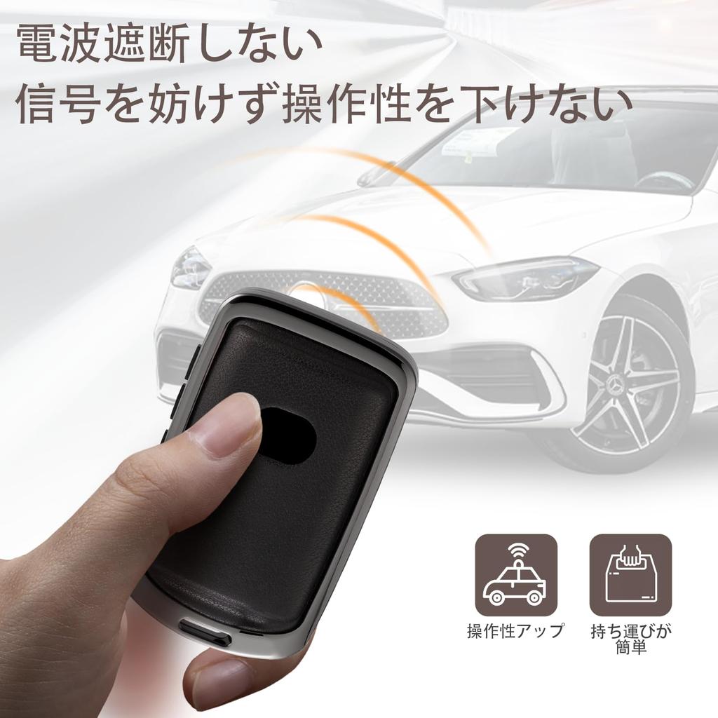 New Mazda Compatible Key Metal and Genuine for Smart Key Key Key Stylish Leather [PIMOHI] Case, Leather, CX8, CX5, CX30, MX30, CX60, CX-30, CX-8