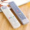 1pc Silicone Remote Control Protective Cover, Transparent Case For TV/Air Conditioner Controllers, Portable Storage Pouch