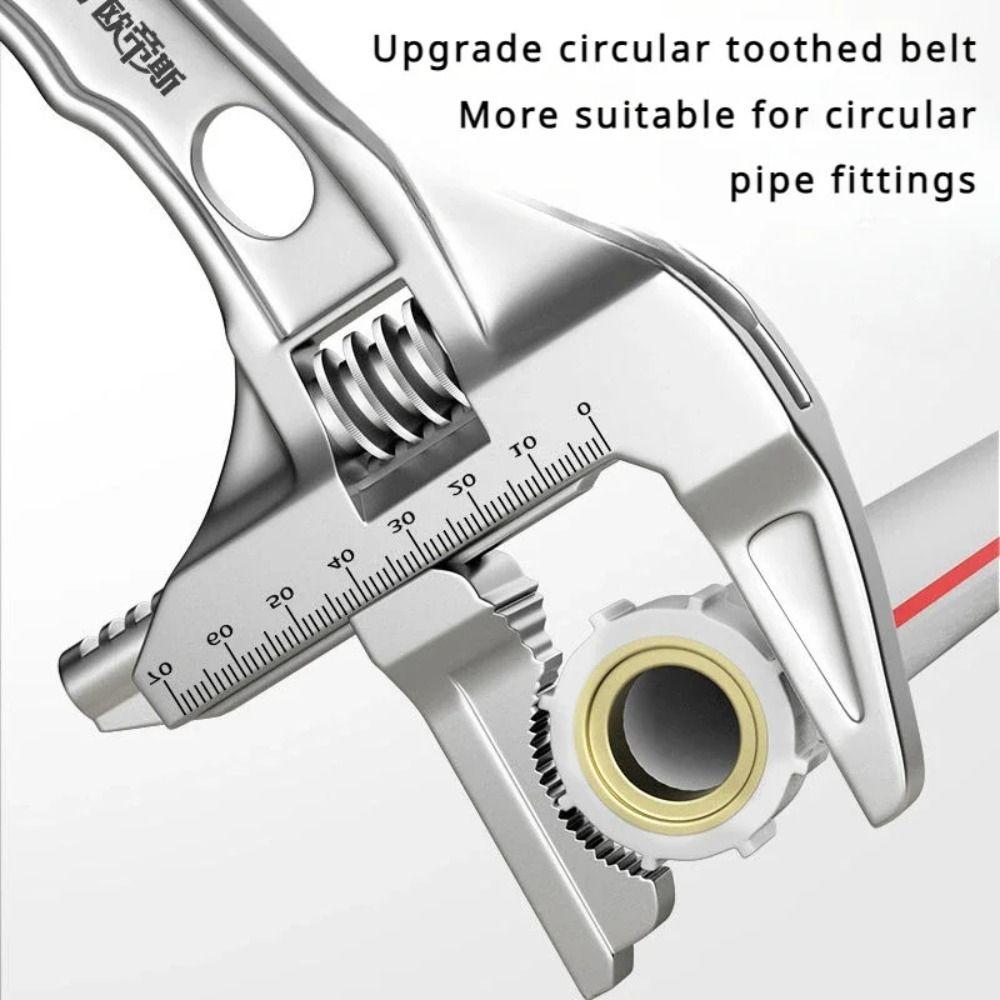 Разводной ключ для ванной комнаты, большой гаечный ключ для сантехники, разводной ключ, инструмент для ремонта