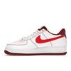 Nike Air Force 1 07 White University Красные мужские кроссовки Team-Red Sail DA8478-101