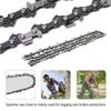 Chainsaw Chain 20 Inch Alloy Steel Saw Chain Sharp Heavy Duty 76 Drive Link Chainsaw Chain for Gardening Camping Survival Gear