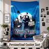 Custom Tapestry Wall Hanging, The Addams Family Personalized Name Text Home Wall Decor