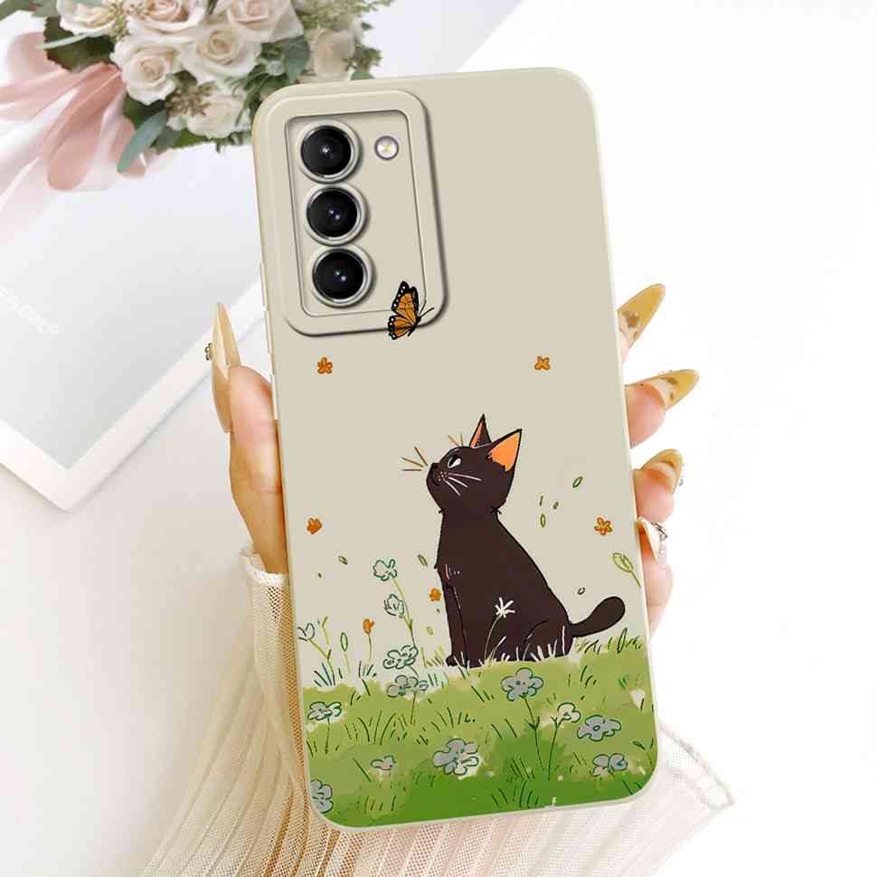 Чехол для Samsung Galaxy S21 5G Новый дизайн Цветочный принт Мягкий силиконовый чехол для Samsung S21 5G SM-G991B SM-G991B/DS Чехлы для телефона