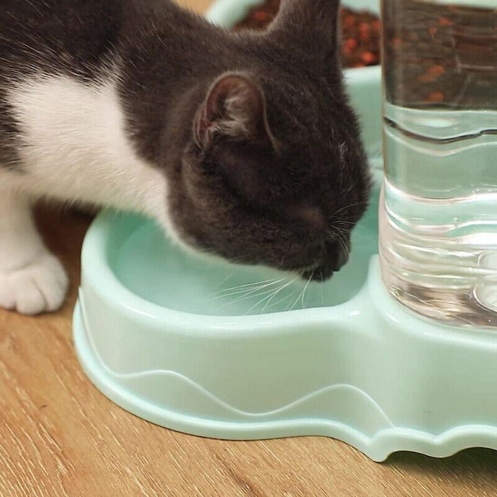 Automatic Pet Supplies Cat Feeding Corner Dog Bowl Pet Feeder Drinking Bowl Dog Food Dispenser