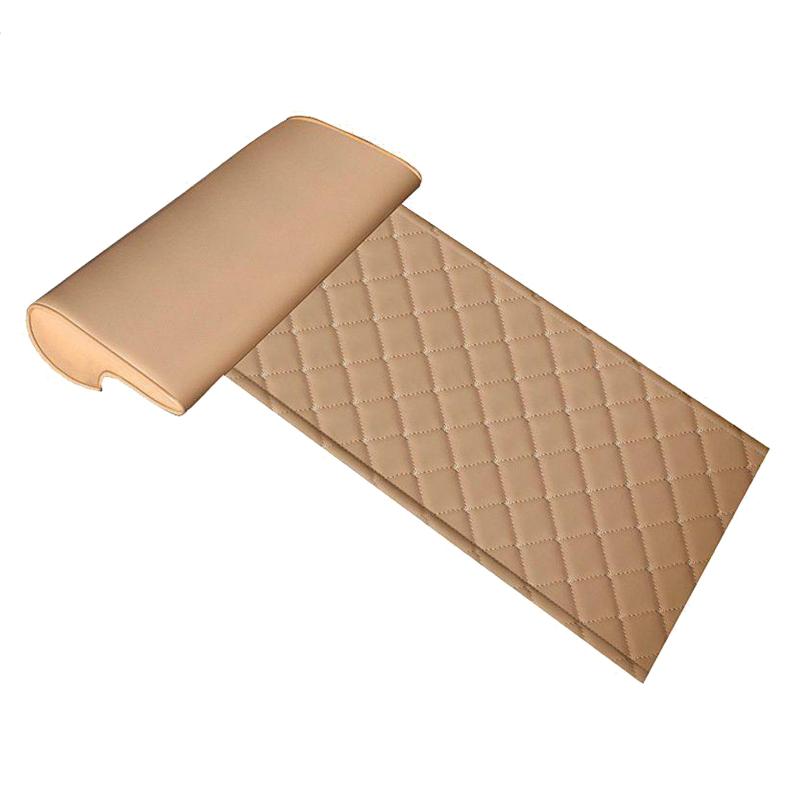 Автомобильный удлинитель, подушка для ног, бедра, подушка для кресла для вождения на большие расстояния, наколенники из искусственной кожи, защита