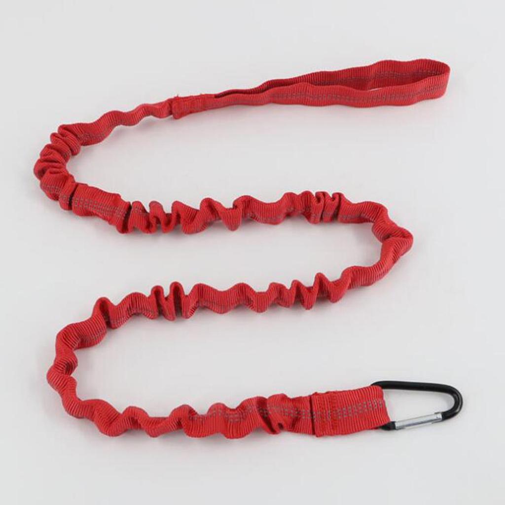 Bungee Paddle Leash Tie Rope Adjustable Kayak Accessory Marine Gear for Boat Anchor and Rod Holder