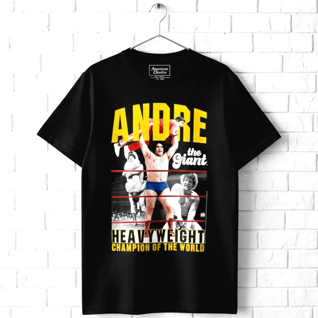 Andre the Giant Heavyweight Champion of the World Men's T Shirt Vintage Wrestler