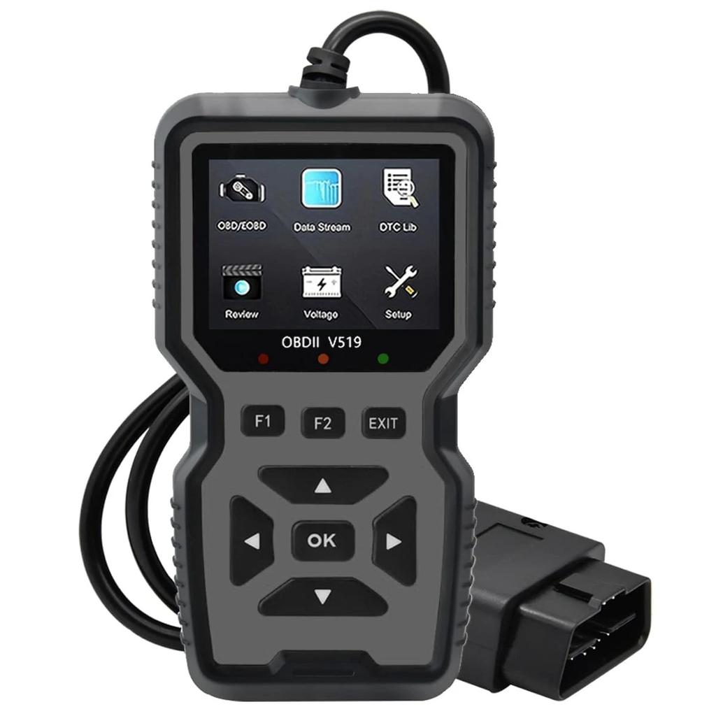 OBD2 сканер Live Data Professional Mechanic OBDII диагностический код считыватель инструмент для Check Engine Light
