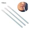100pcs Disposable Lip Brush Eyelash Cleaning Cotton Swab Lash Mousse Brush Makeup Tool