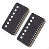 2 Pack 7 Holes Brass Humbucker Pickup Covers For Les Paul Replacement