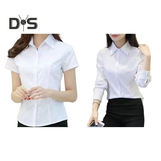 Женская рубашка с лацканами, коротким рукавом, пуговицами, планкой, рубашка, топы, однотонная, облегающая, офисная, деловая рубашка, рабочая одежда