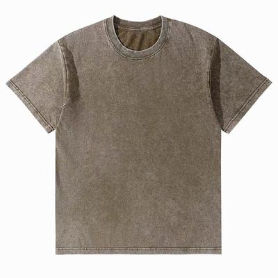 2025 Летние стираные винтажные футболки уличная хип-хоп ретро панк футболка женская Харадзюку повседневная хлопковая с коротким рукавом стираный топ