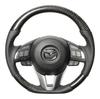 РЕАЛЬНЫЙ Руль [Mazda Atenza (ГДж)] Черное углеволокно MZB-BKC-BK