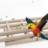 For Lizard Parakeet Wooden Hanging Parrot Climbing Frame Parrot Perch Hamsters Toys Birds Ladders