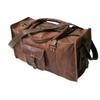 Bags Goat Vintage Leather Luggage Bag Duffle Travel Brown Men Handmade Bag Large