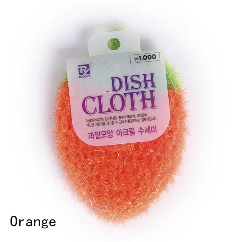 Кухонное полотенце Клубника Полиэстеровая пряжа Крючок Кухонный инструмент 1 шт. KTY