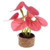 1Pcs 1/12 Miniature Plant Potted Model Garden Green Plant Ornaments Dollhouse Simulation Plant Decoration Toy