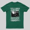 The Cantina Band Poster Flyer Mos Eisley Graphic Geeky T-Shirt