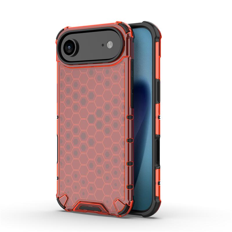 Shockproof Transparent Case For iPhone 17 Air Honeycomb Armor Back Case iPhone 17 Air Case Cover For iPhone 17 Air 17 Pro Max