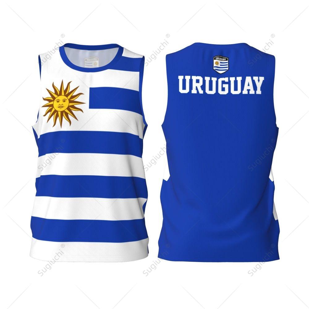Uruguay Flag Basketball Sports Fitness Multifunction Sleeveless tshirt Exclusive