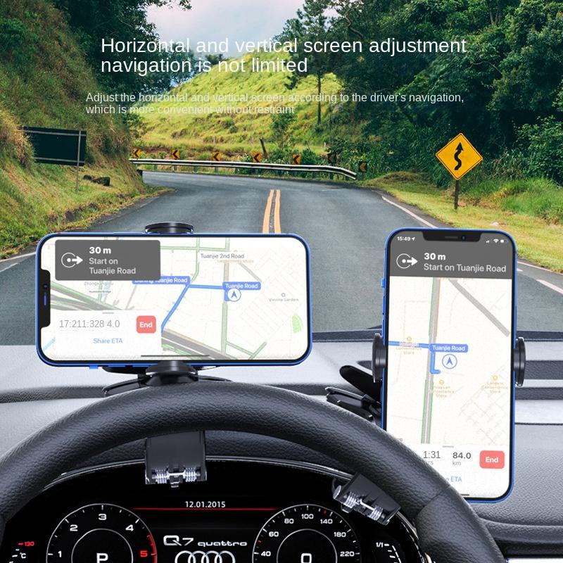 2023 новый автомобильный держатель для мобильного телефона автомобильный инструмент с hud-type универсальный многофункциональный автомобильный мобильный телефон