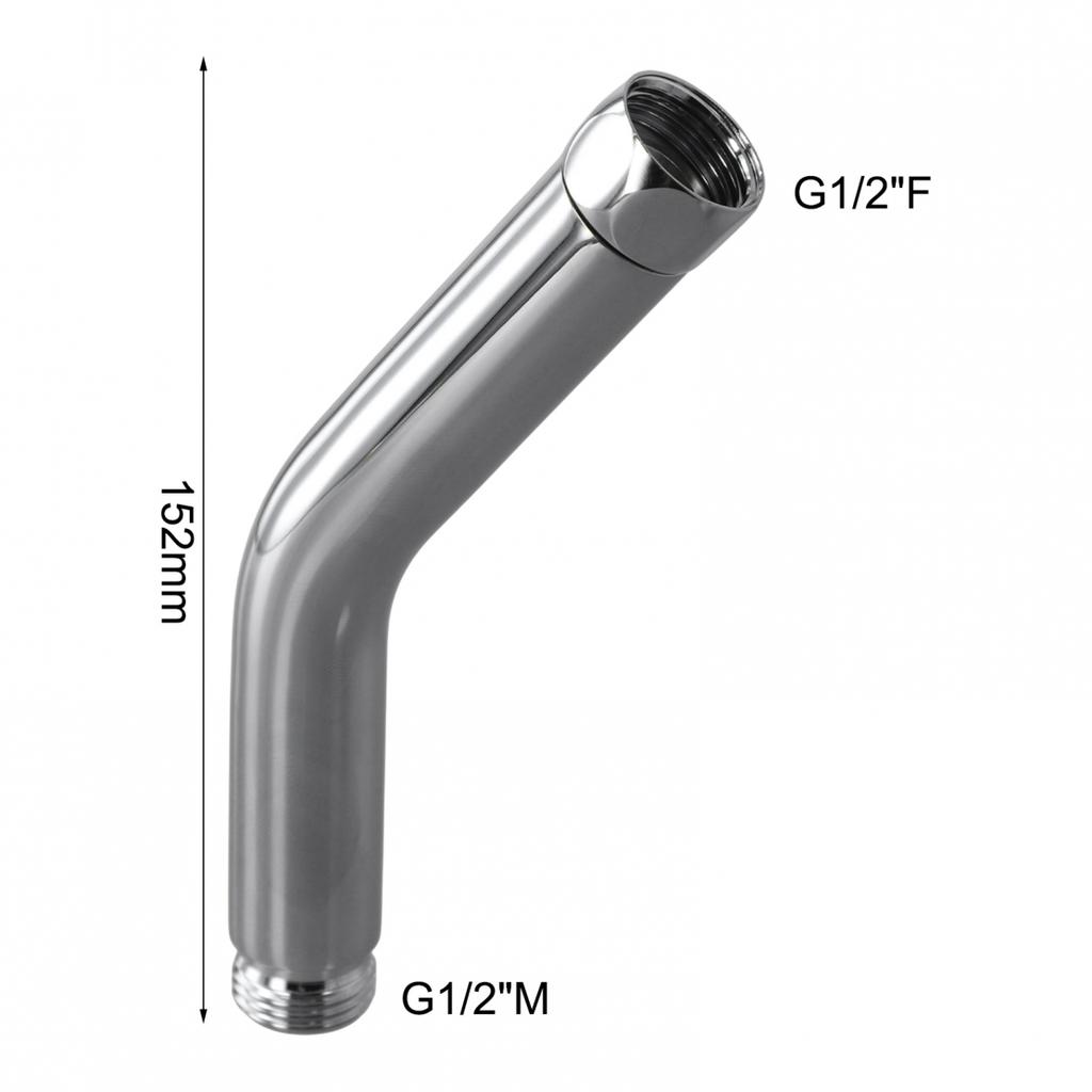 Гибкий душевой соединитель хром для различных конфигураций душа