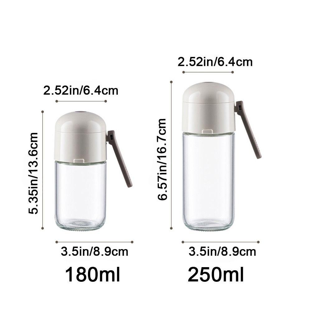 180/250 мл стеклянная бутылка для приправ герметичная емкость для специй мерная банка для специй рестораны