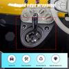 For Fiat 500 2010-2022 Real Carbon Fiber Car Center Control Gears Shift Panel Protective Cover Trim Frame Car Accessories