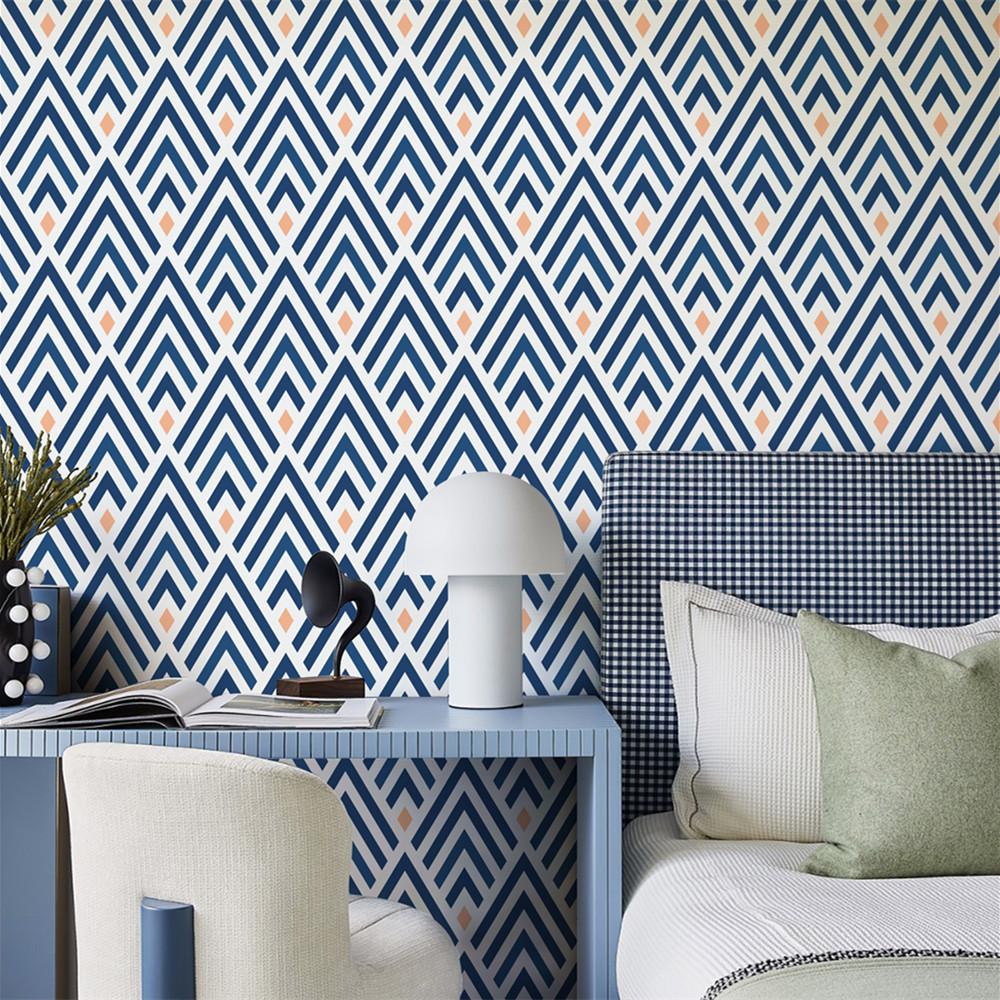 Nordic Ins Morandi Geometric Peel and Stick Wallpaper Самоклеящаяся контактная бумага Съемные водонепроницаемые утолщенные обои для ремонта мебели
