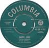 7inch Record DAVE APPELL & HIS ORCHESTRA - Happy Jose/Noivous 45DB4763 Columbia 1960 UK Classical Used