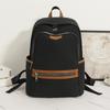 Female Block Color Backpack Oxford Student Schoolbag