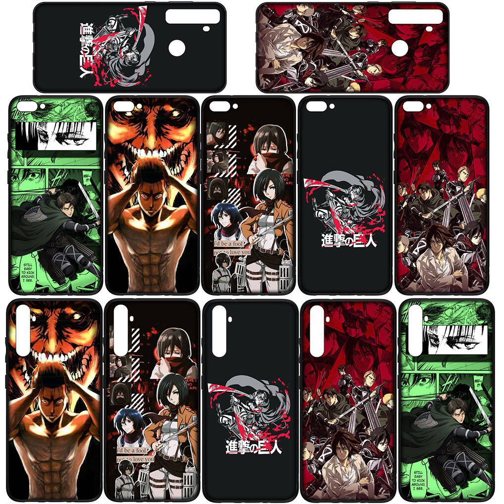 for iPhone 17 16 15 Xiaomi Poco F7 F8 X7 X6 C85 C75 Redmi Note 14 13 12 11 Pro Max 14C 13C 15C A3 A4 Phone Case Wallpaper Attack on Titan Levi Cover