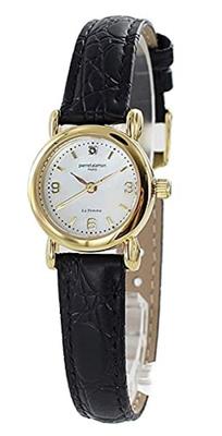 PierretaLamon PIERRETALAMON кварцевые женские часы PT-7300L-5 ShellBlackGold