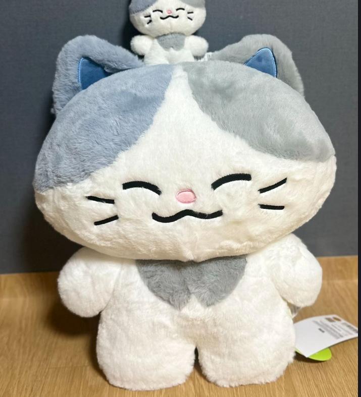 40cm Soft Plush Doll Keychain Cartoon Stuffed Toy PP Cotton Filling Cute Pendant Birthday Gift For Fans